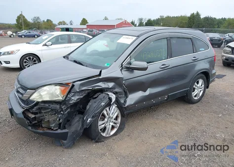 2010 Honda Cr-V Ex-L z USA, uszkodzony, nr VIN 5J6RE4H73AL053755